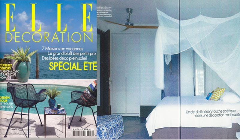 Elle Decoration Un Ciel de Lit - Klamboe Hemelbed